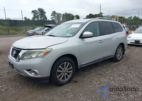 2014 Nissan Pathfinder S/Sv/Sl/Platinum from USA, damaged, VIN 5N1AR2MM7EC709478